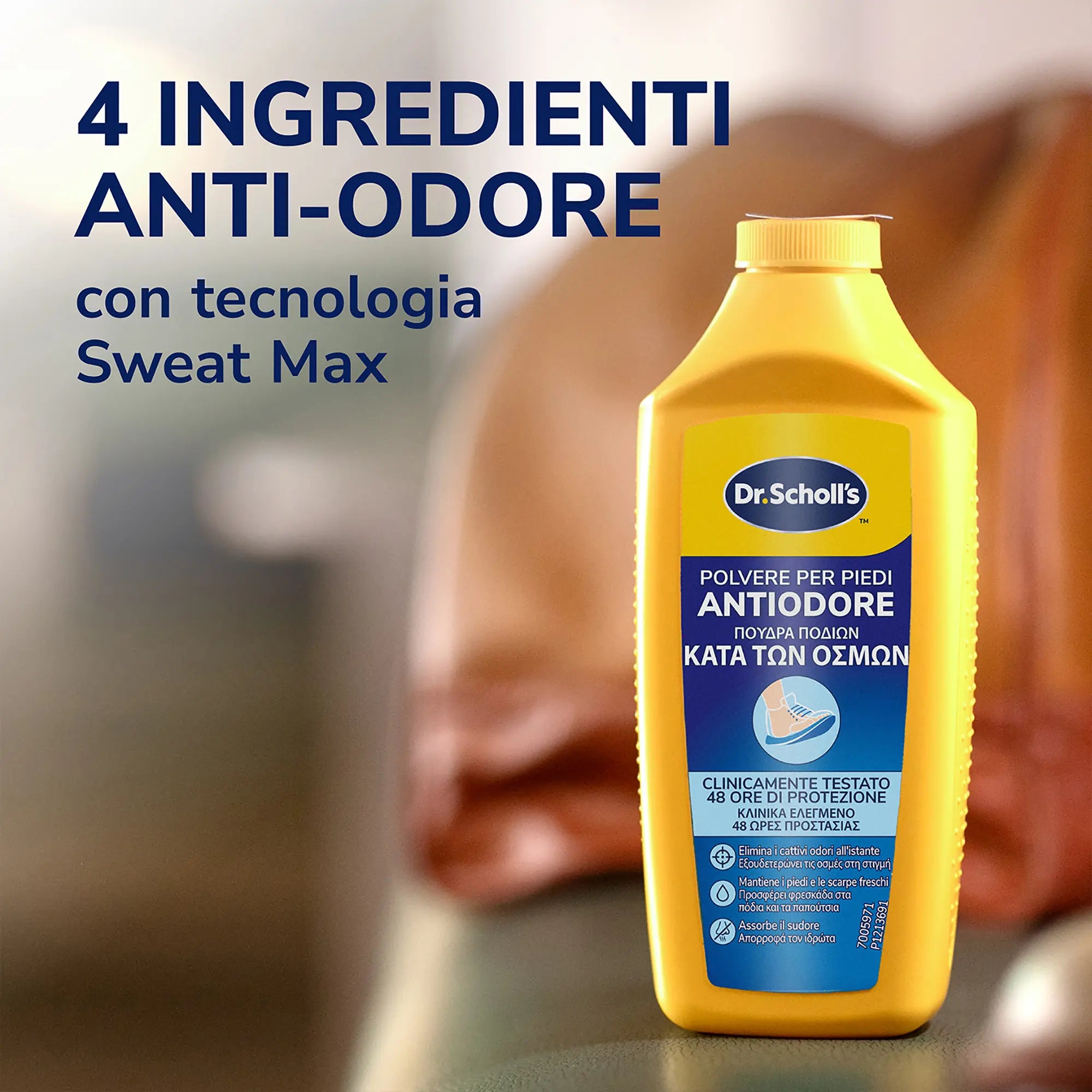 Polvere per Piedi Antiodore