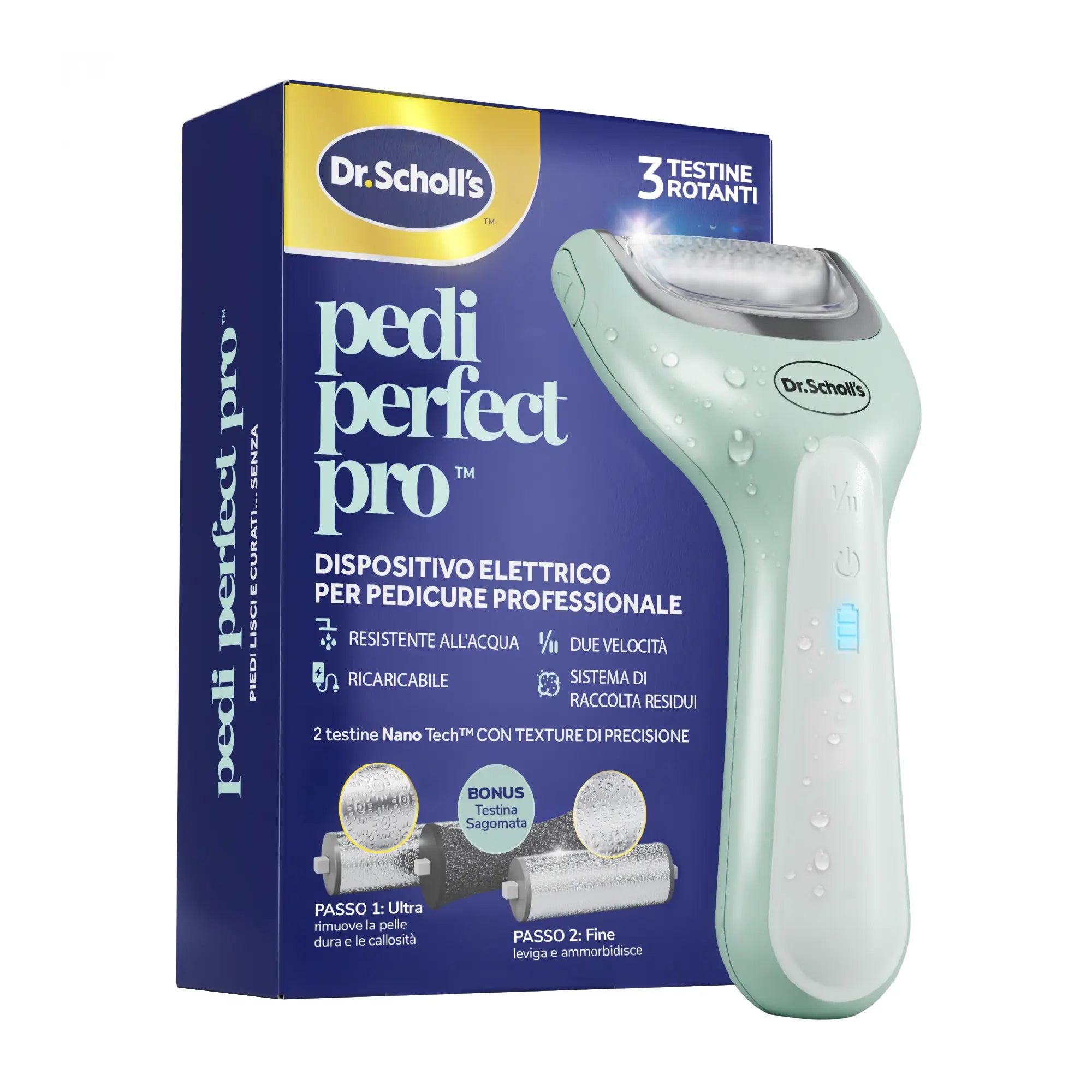 Pedi Perfect Pro Pedicure Elettrico Professionale Piedi