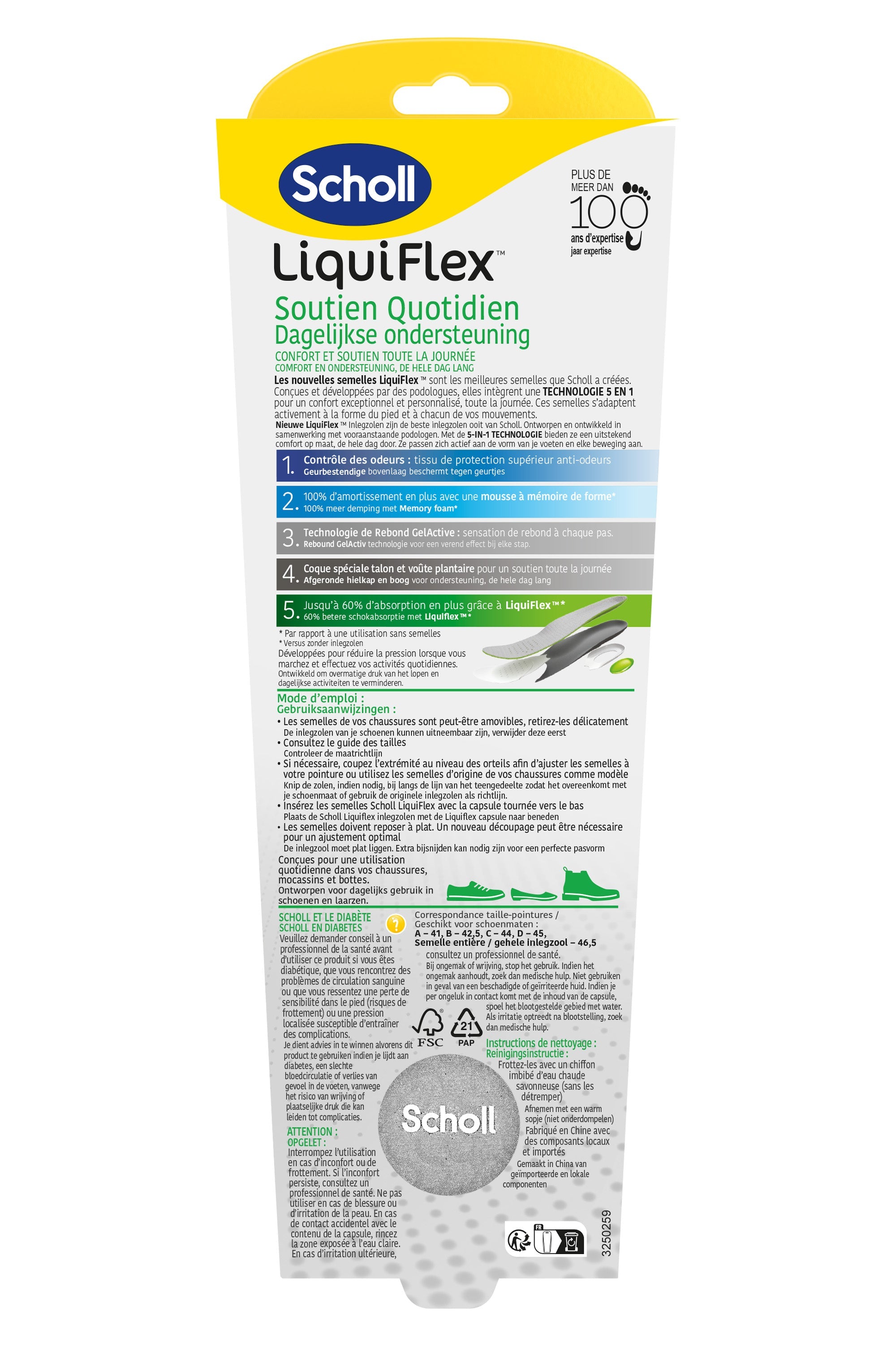 Scholl LiquiFlex™ Everyday taglia S