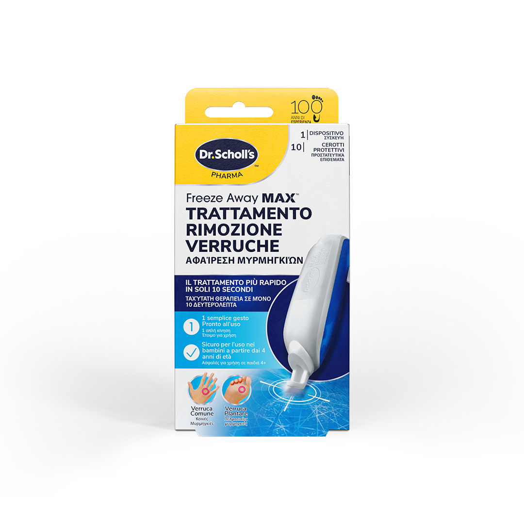 Freeze Away Max™ trattamento rimozione verruche