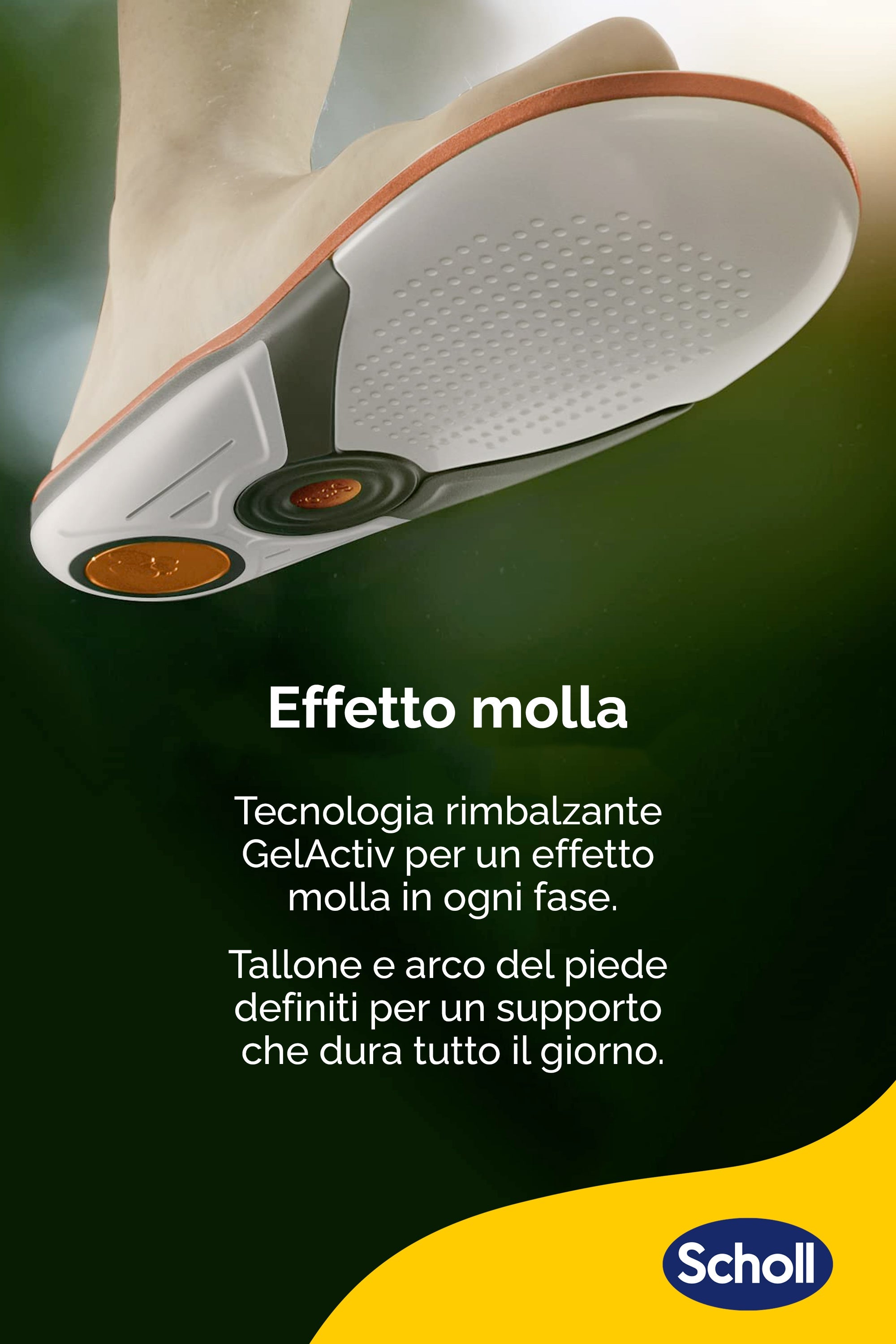 Scholl LiquiFlex™ Extra Supporto per scarpe da lavoro, stivali e scarpe antinfortunistiche, taglia L