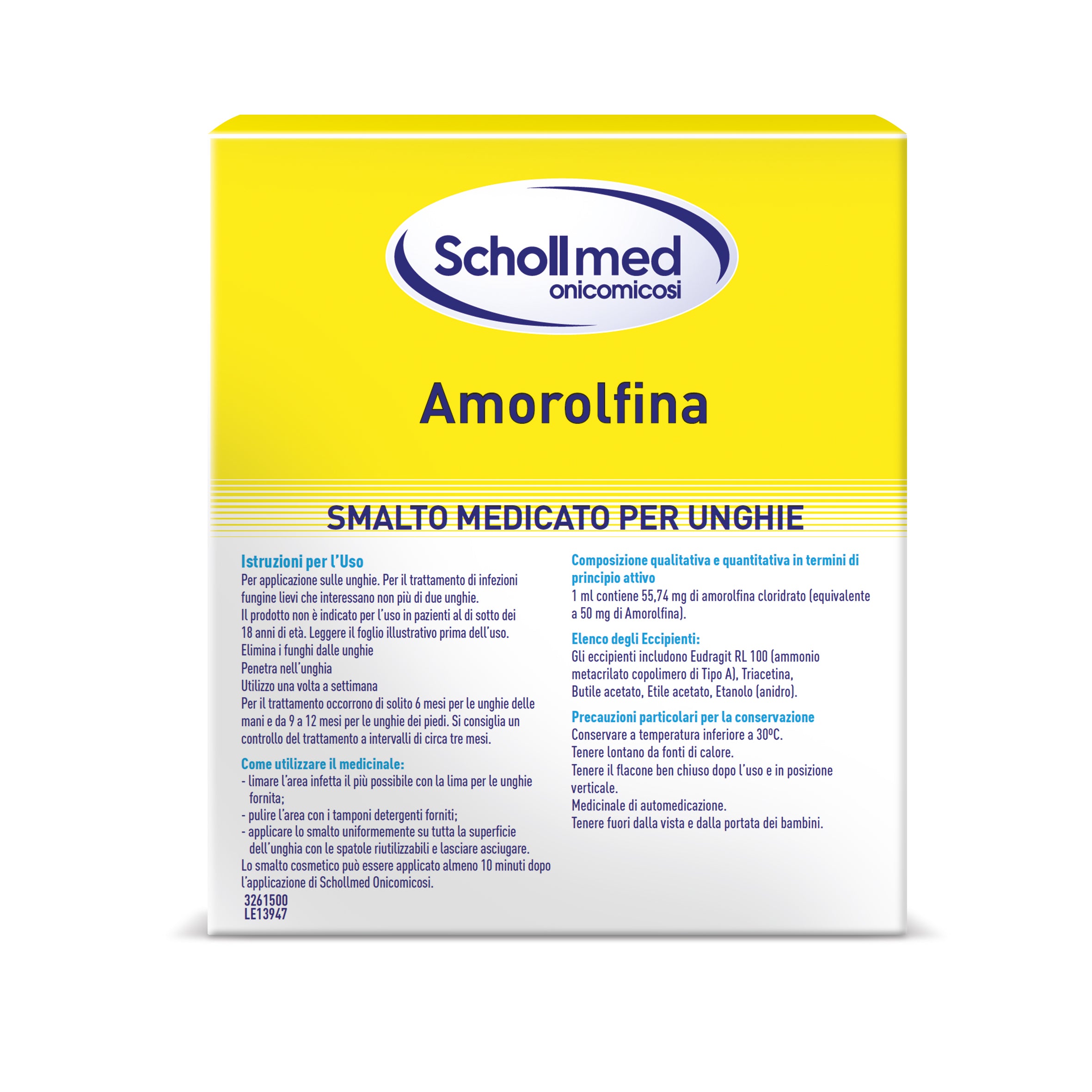 Smalto medicato Schollmed Onicomicosi Medicinale