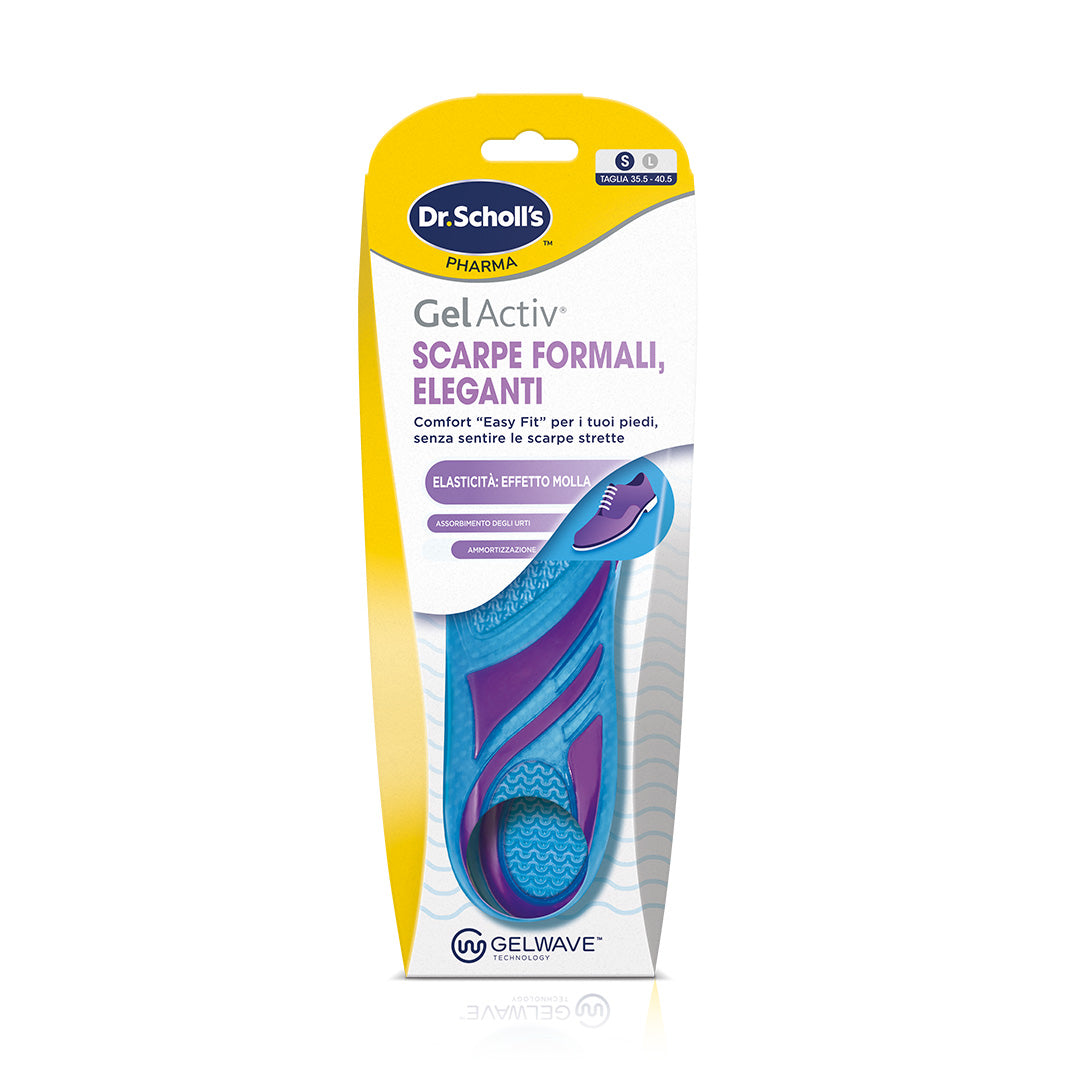 Solette in gel per Scarpe Formali ed Eleganti, taglia S