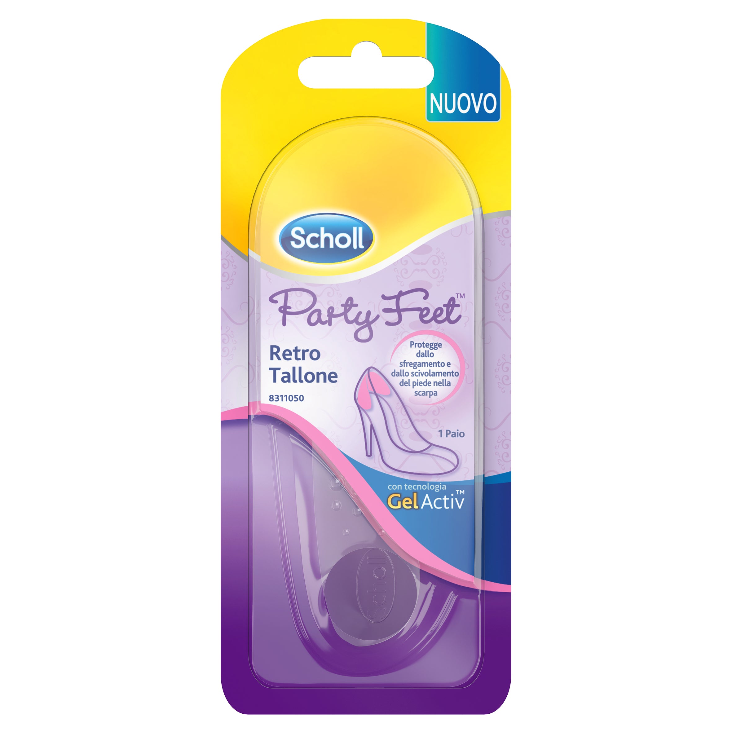 Party Feet solette in gel per protezione talloni Scholl Italia