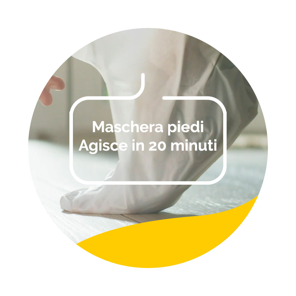 Pedimask Maschera Piedi Nutriente con Aloe Vera
