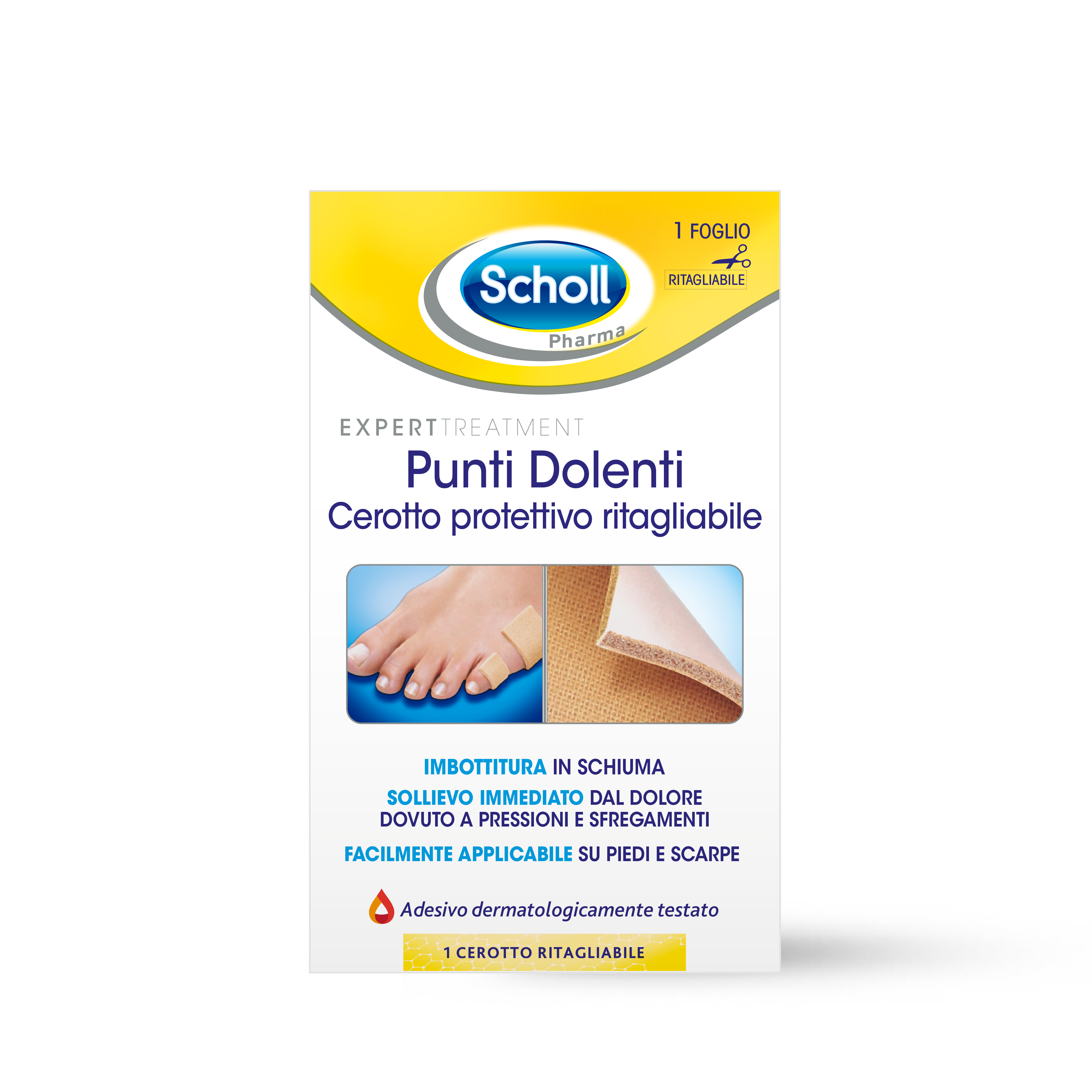 Cerotto Ritagliabile per Calli e Duroni Scholl Scholl Italia