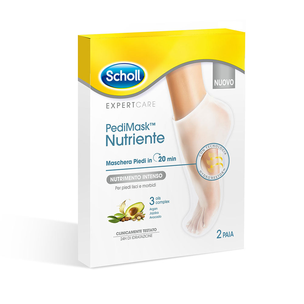 Pedimask Scholl Maschera Piedi Nutriente 3 Oli | Scholl.it