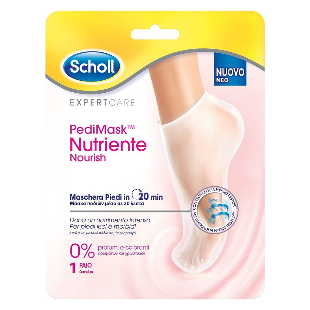 Pedimask Maschera Piedi Nutriente Senza Profumi e Coloranti | Scholl.it