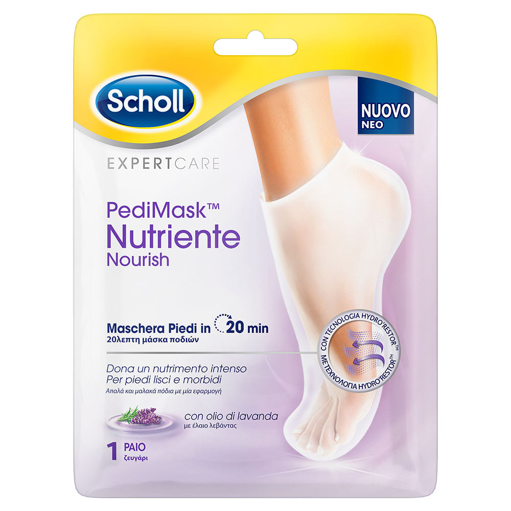 Pedimask Maschera Piedi Nutriente Olio di Lavanda | Scholl.it